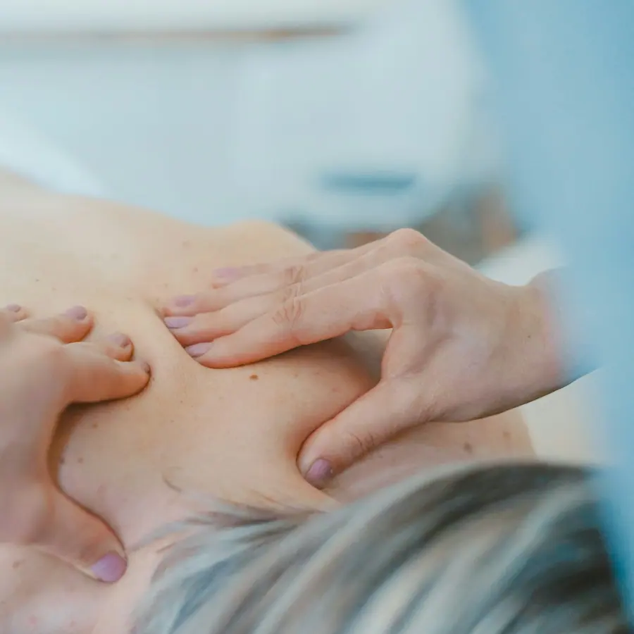 Masaj facial de relaxare în cadrul tratamentului